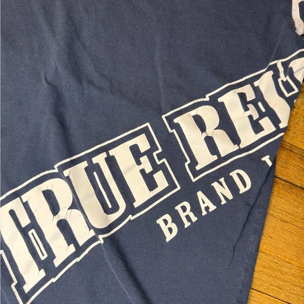 VTG True Religion Blue Graphic Tee